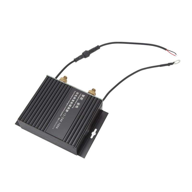 Dual Battery Isolator 150A 12V 24V LED Smart Flashing Voltage