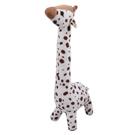 Giraffe Shaped Throw Pillow Doll Adorable Stuffed Soft Doll Plush Toy Home Decoration for Bedroom Living Room Brown Animal S（40cm / 15.7in）