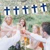 32FT Finland Pennant Small Flag Bunting,30 PCS Mini String Banner