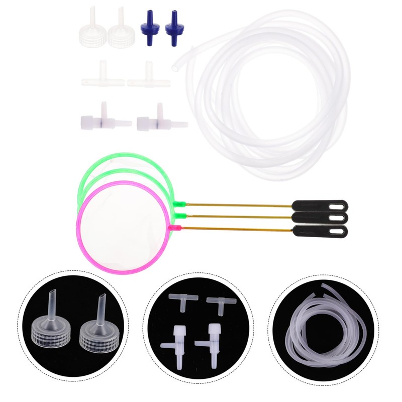 SUPVOX 1Set DIY Shrimp Net Kit with Fish Hatching Sieve