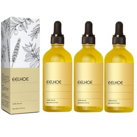 180 ML EELHOE Hair Growth Oil, Veganic Natural Hair Growth Oil, Hair Rosemary Oil for Dry Damaged Hair and Growth Thin Hair. (3Pcs)