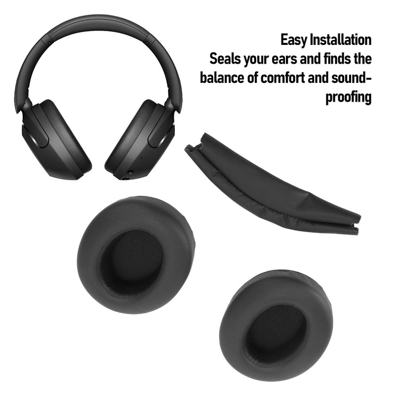 Generic Headphone Earpads, Replacement Ear Pads with Headband Cover for