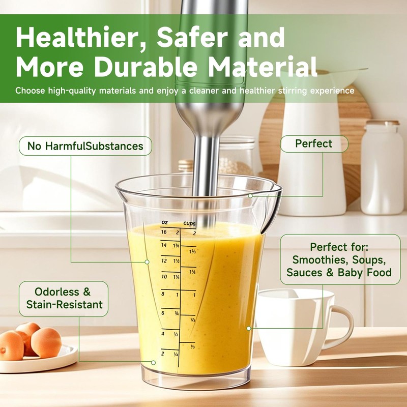 Immersion Blender cup, Blender Measuring Cup