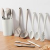 LIANYU Kitchen Utensils Set with Holder, 14 Pcs Silicone Cooking