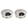 uxcell Cable Hole Cover, 2Inch/50mm Zinc Alloy Desk Wire Cord
