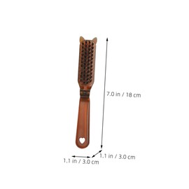 Baluue Travel Hair Brush Massage Function Compact Folding Hair Comb for Women Portable Styling Tool for Home Salon