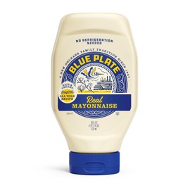 Blue Plate Real Mayonnaise, 18 Ounce Squeeze (Pack of 6)
