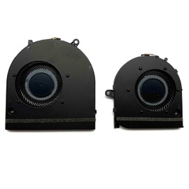 BestParts New Genuine CPU+GPU Cooling fan Replacement for HP ENVY 17-cg 17m-cg Laptop PC series, P/N: L87961-001 L87962-001 (DC 5V Fan)
