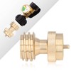 Propane Tank Adapter Small Brass Propane Refill Valve Gas Tank