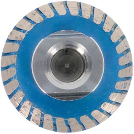 PRODIAMANT F33 Professional Diamond Cutting Disc Diameter 50 mm for Natural Stones Granite and Tiles Attachment M14 Flange Extra Thin Natural Stone Diamond Disc