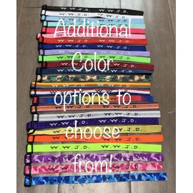 Unbranded 3 Woven Jesus Religious WWJD Bracelet Fundraiser Wristband Multi-Color/Ra