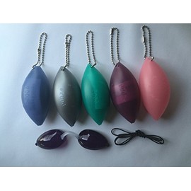 SOFT PODZ GOGGLES - Tanning Bed Keychain Eyewear - Random Colors Picked by PODZ
