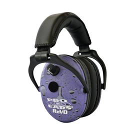 ReVO Kids Full Spectrum Electronic Safety Ear Muffs, Purple Rain
