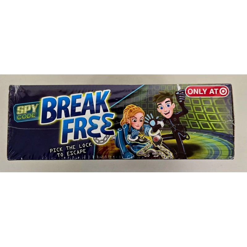 Spy Code Break Free Board Game "Pick The Lock To