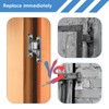 Dakzhou 304 Stainless Steel Gate Hinges 5/8" Heavy Duty Door