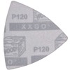 XXGO 100 Pcs 120 Grits 3-1/2 Inch 90mm Triangular Hook