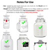 Fermentation Weights for Large Wide Mouth Gallon Mason Pickling Canning