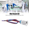 Marhynchus 4 Sets 1224V 12mm LED Indicator Light Pre Wired