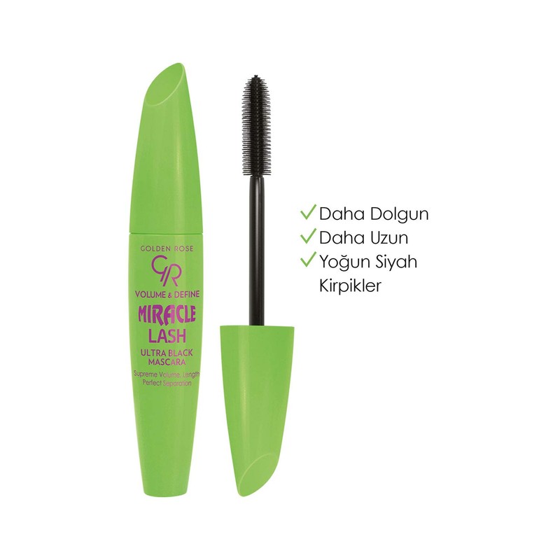 Golden Rose Volume and Define Miracle Lash Ultra Black Mascara