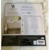 Wamsutta Spill-Proof 52-Inch x 52” Tablecloth White
