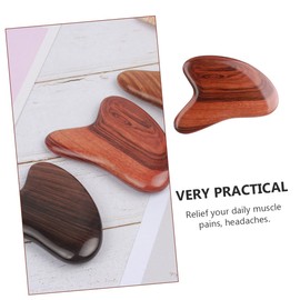 SAFIGLE 1Pc Gua Tool Premium Horn Scraping Plate for Massage Therapy Smooth Edges for Skin Care for Muscle Relief and Relaxation Durable and Practical Accessory