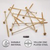 (Pack of 6 pcs) Galvanized Steel 6.0 x 180 mm