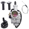 ALL-CARB Carburetor Carb with Handlebar Grips and Throttle Cable Replacement