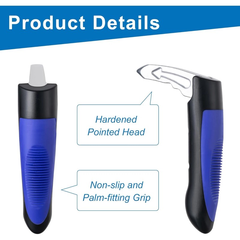 Husfunov Car Door Handle for Elderly, Assist Support Blue-1Pcs