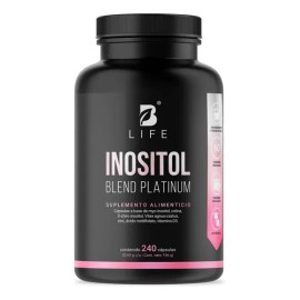 Myo Y Dchiro Inositol 240caps B Life Inositol Blend Platinum Sabor Sin sabor                                                                          