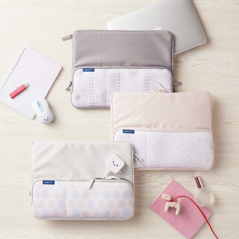 Elecom BM-IBPTP13T3 PC Case 13.3-inch Case Scandinavian Design Line Gray