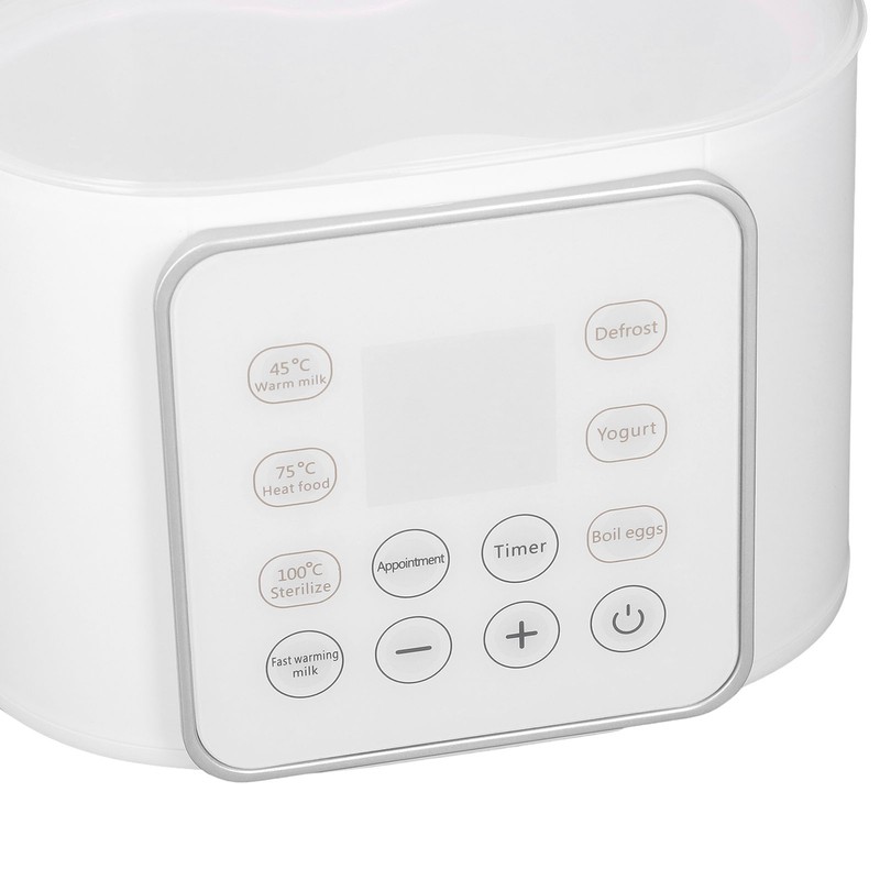 2 In 1 Double Bottle Heater Multi Functional Cleaning Automatic