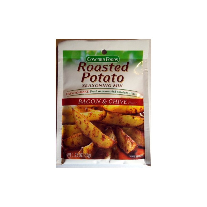 Concord Foods Roasted Potato Seasoning Mix - Bacon & Chive