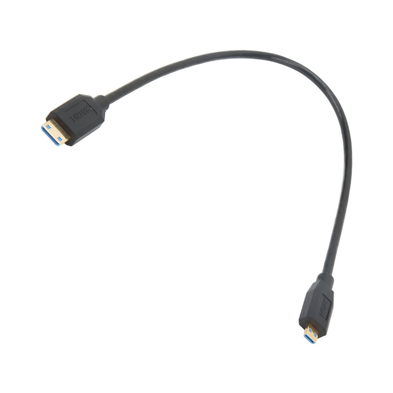 Mini to Micro HD Multimedia Interface Connection Cable 8K At