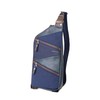 Mustache BBB-4667 Men's Body Bag, One Shoulder, navy