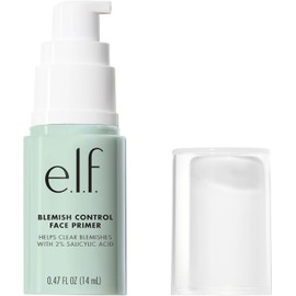 e.l.f. e.l.f. Blemish Control Face Primer, Acne-fighting Formula, Preps and Soothes Skin, Vegan & Cruelty-Free, Small, 14 ml