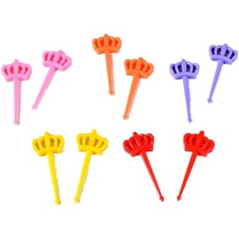 10 Pcs Cute Multi-Color Fun Bento Picks Set,Food Picks,School Lunch Accessories, Animal Fruit Toothpicks,Fruit Food Toothpicks, Lunch Bento Box Picks for Bar Tools Bar Tools and Drinkware