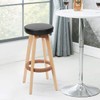Shinnwa Bar Stool Cushion Round Foam Padded Seat Cushions Waterproof