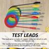 35Pcs Back Probe Kit Portable Banana Plug to Alligator Clip