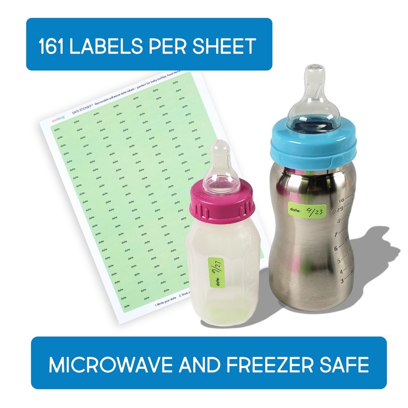 Date Stickies by InchBug - 5 Pack - Multi