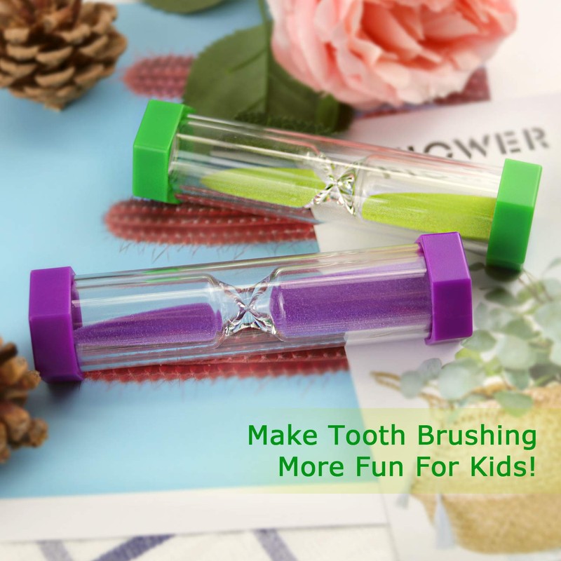 Jeowoqao Tooth Brushing Timers for Kids and Teens, 3 Minutes