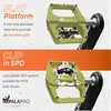 IMPALAPRO - Click Pedals Double Function SPD/Platform Compatible with Shimano
