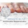Toniamo Shower Mat 53 x 53 cm Transparent | Non-Slip