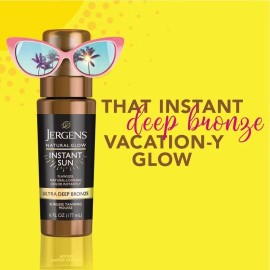 Jergens Natural Glow Instant Moisturizing Self Tanner - 6 fl oz - Ultra Deep