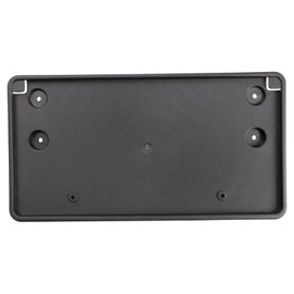 TRQ Front License Plate Bracket Black Compatible with 2013-2016 GMC Acadia 2017 Acadia Limited GM1068152