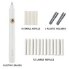tenwin Battery Operated Pencil Eraser, Electric Eraser Kit with 2