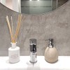 Soap Dispenser Bathroom Beige 250 ml, Pump Dispenser for Liquid
