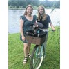 Travelin K9 Pet-Pilot MAX Wicker Bike Basket for Dogs/Cats -