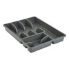 Engelland 1 x Cutlery Tray with 6 Compartments, Plastic, BPA-Free,