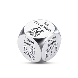 Womens Gifts for Christmas Stocking Stuffers for Adults Men for Women White Elephant Gifts Valentines Gifts Anniversary Steel Decision Dice Couples Girlfriend Boyfriend Wife Husband