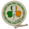 12" Shamrock Tricolour Bodhran